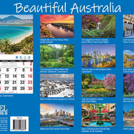 Beautiful Australia - 2027 Rectangle Wall Calendar 16 Months Scenic Landscapes image 2