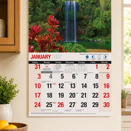 Australian Natural Wonders 2027 Rectangle Wall Calendar 16 Months Planner Photos image 4