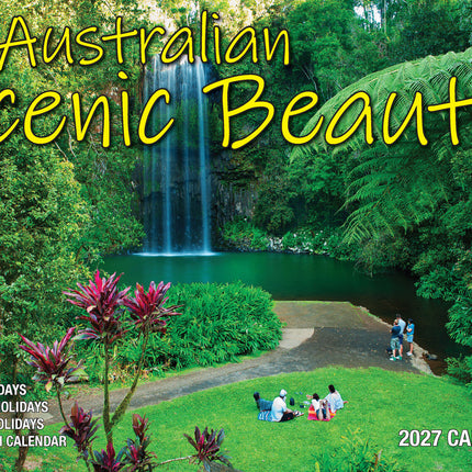 Australian Scenic Beauty 2027 Rectangle Wall Calendar 16 Month Travel Landscapes image 1
