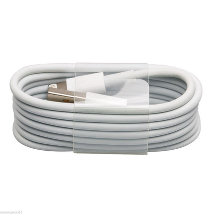 5x Apple Lightning Data Cable Charger Compatible with iPad iPhone 5 S C 6 7 PLUS - Zmart Australia