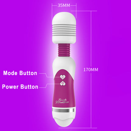 30 Mode Wand Vibrator Waterproof Body Massager Vibration Stick Adult Sex Toys