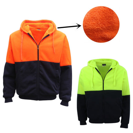 hi-vis-safety-full-zip-thick-sherpa-fleece-hoodie-workwear-jacket-jumper-winter