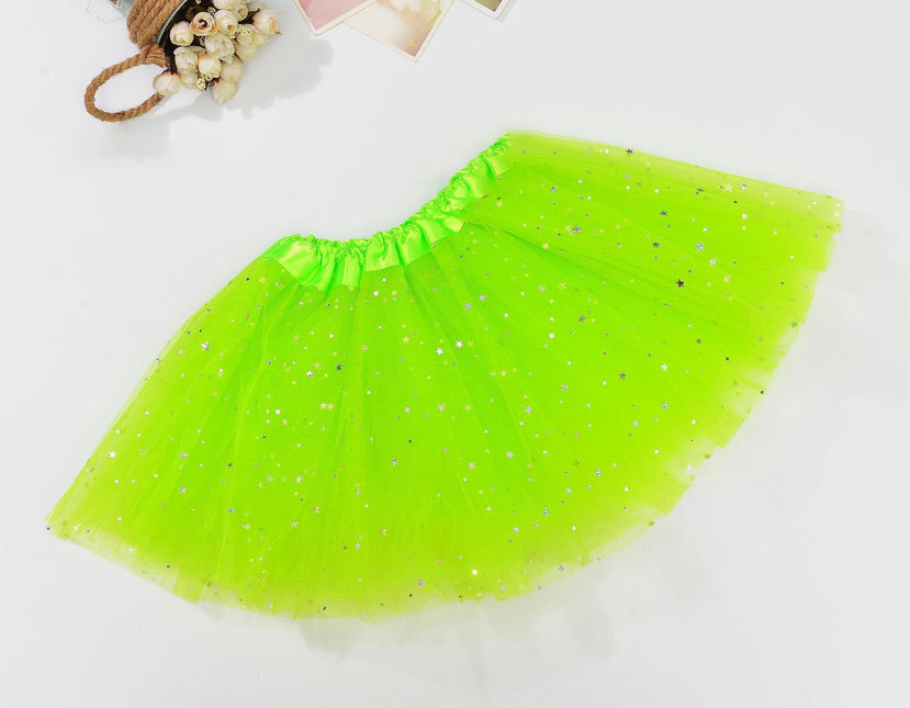 sequin-tulle-tutu-skirt-ballet-kids-princess-dressup-party-baby-girls-dance-wear