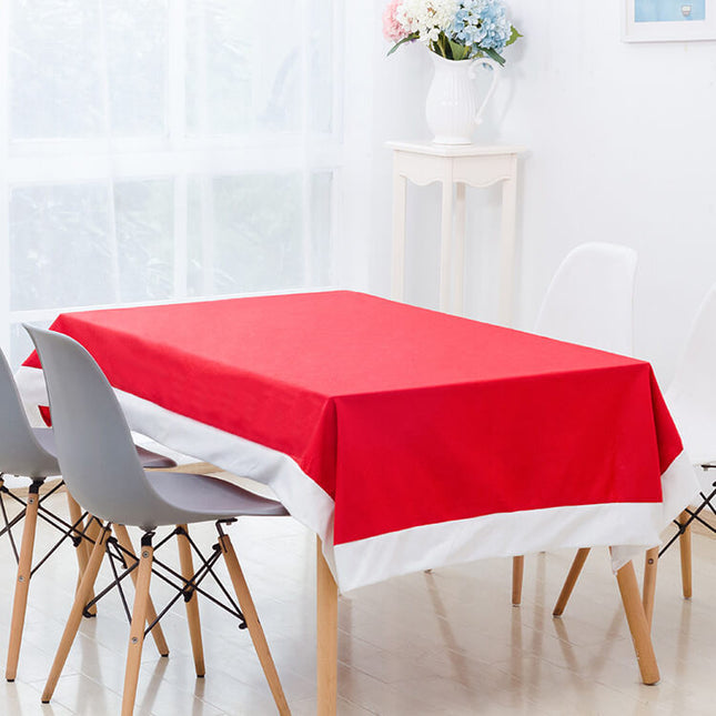 Christmas Chair Covers Tablecloth Runner Decoration Xmas Dinner Party Santa Gift - Zmart Australia