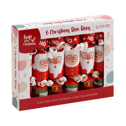 6 Pack Christmas Bon Bon Set Xmas Holly Berries Luxury Premium Crackers Gift Toy