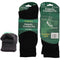 6x Bamboo Loose Diabetic Thermal Socks Medical Wide Comfort Circulation Cushion - Black