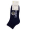 6x Mens Bamboo Socks Ankle Low Cut Soft Cushion Odor Sweat Resistant Work Sport - Navy