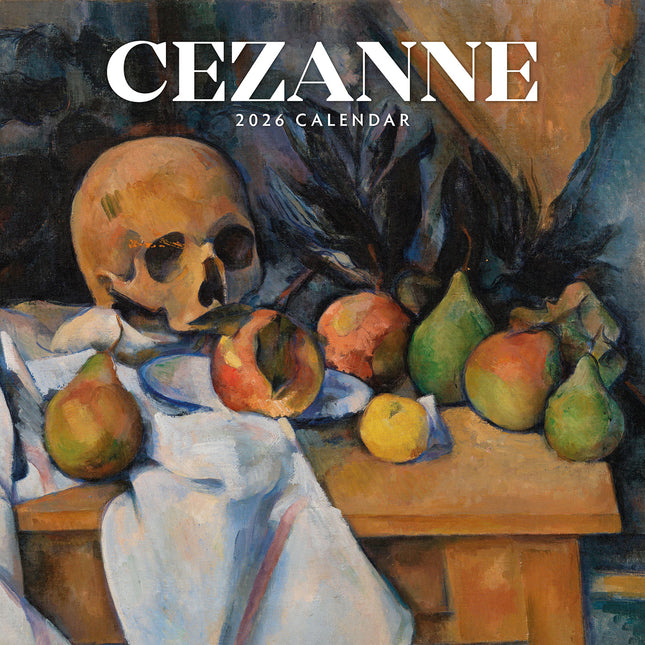 Cezanne 2026 Premium Square Wall Calendar