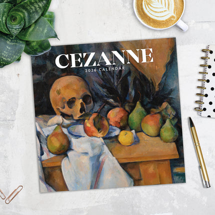 Cezanne 2026 Premium Square Wall Calendar