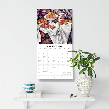 Cezanne 2026 Premium Square Wall Calendar