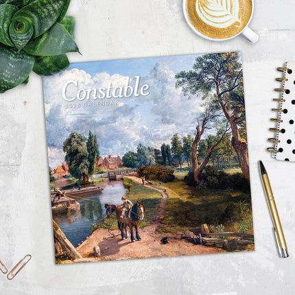 Constable 2026 Premium Square Wall Calendar