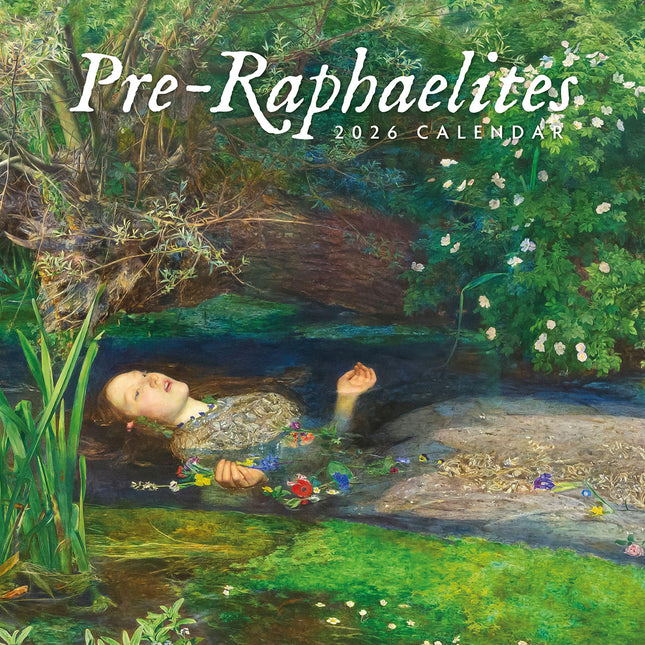 Pre Raphaelites 2026 Premium Square Wall Calendar