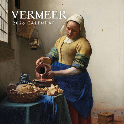 Vermeer 2026 Premium Square Wall Calendar
