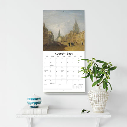William Turner 2026 Premium Square Wall Calendar