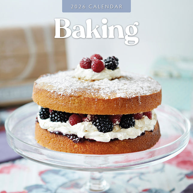 Baking 2026 Premium Square Wall Calendar