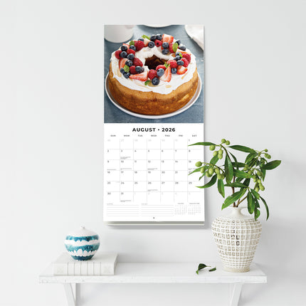 Baking 2026 Premium Square Wall Calendar