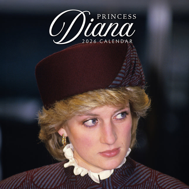 Diana 2026 Premium Square Wall Calendar