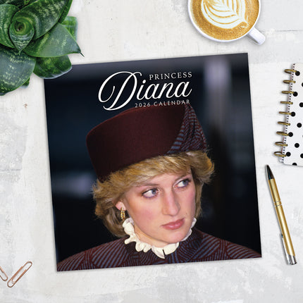 Diana 2026 Premium Square Wall Calendar