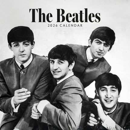 The Beatles 2026 Premium Square Wall Calendar