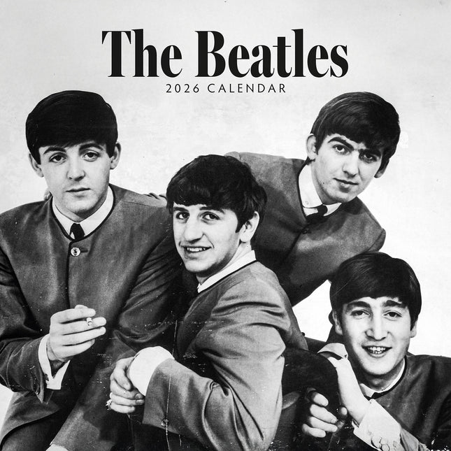 The Beatles 2026 Premium Square Wall Calendar