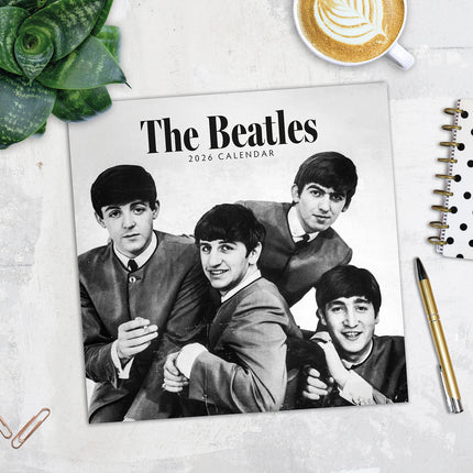 The Beatles 2026 Premium Square Wall Calendar