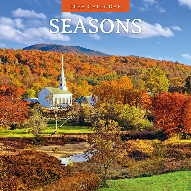 Seasons 2026 Premium Square Wall Calendar