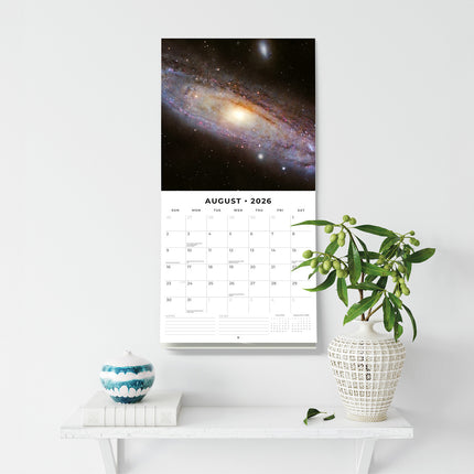 Space 2026 Premium Square Wall Calendar
