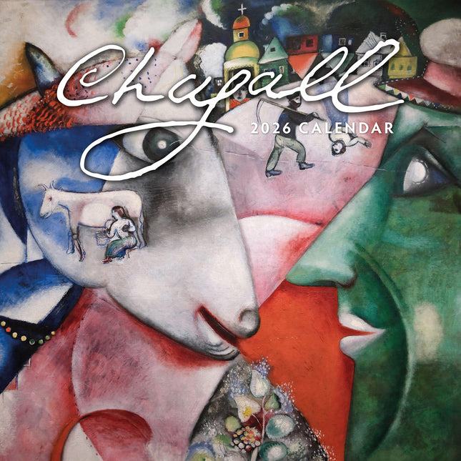 Chagall 2026 Premium Square Wall Calendar