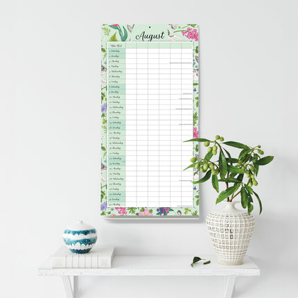 Nature Family Organiser 2026 Premium Square Wall Calendar