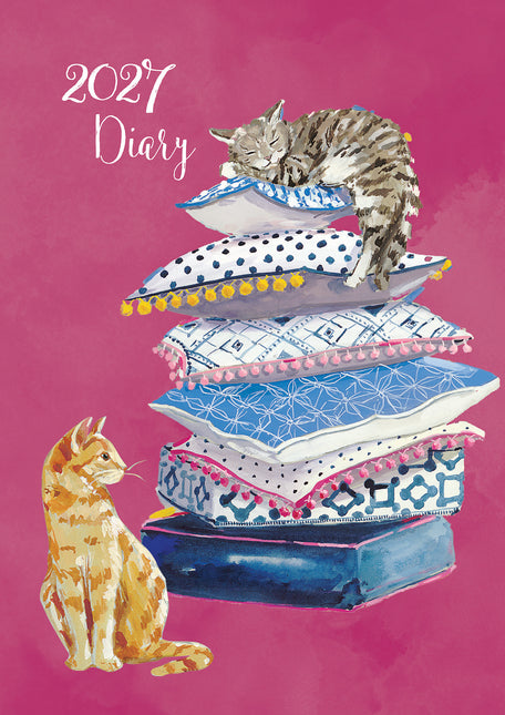 Cat Lovers 2027 Pocket Diary cover