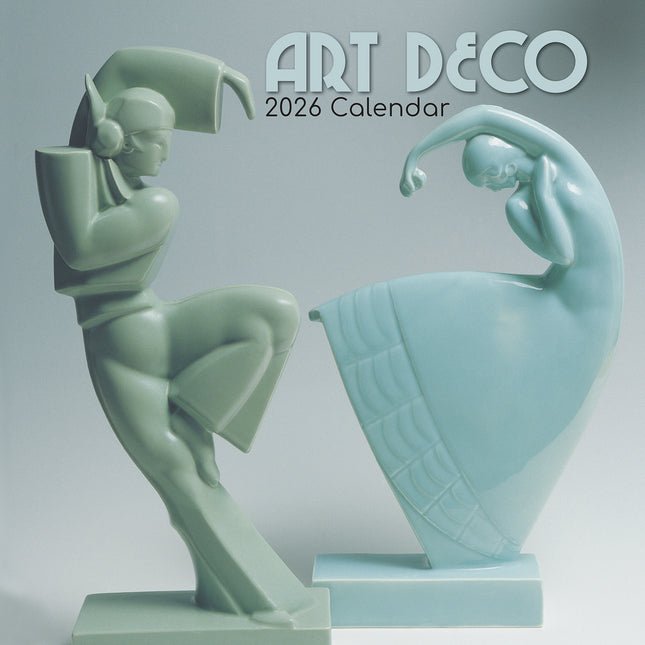 Art Deco - 2026 Square Wall Calendar 16 Months Arts Photography Planner Gift