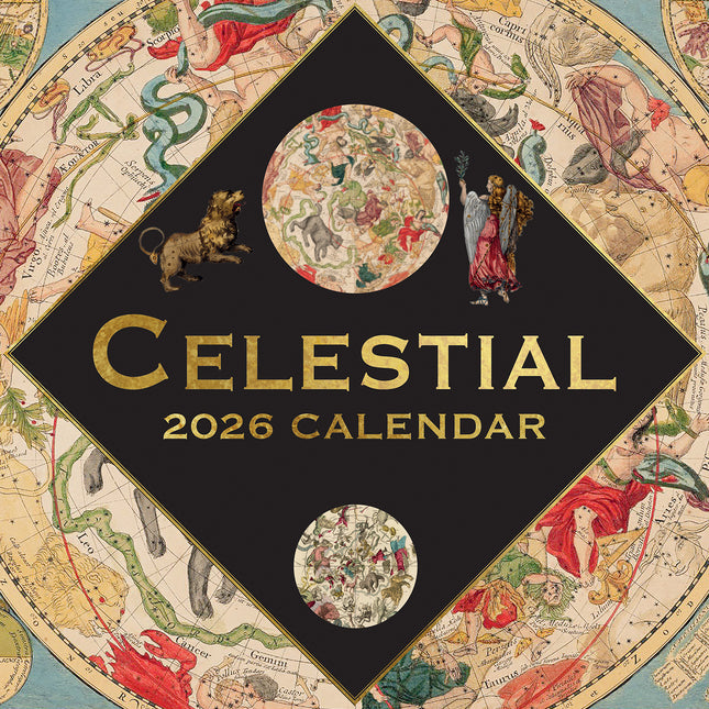 Celestial - 2026 Square Wall Calendar 16 Months Arts Photography Planner Gift