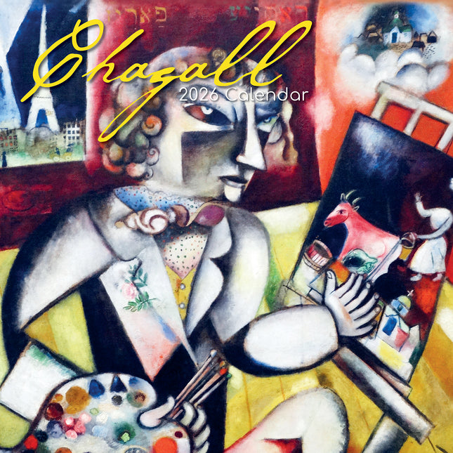 Chagall 2026 Rectangle Wall Calendar