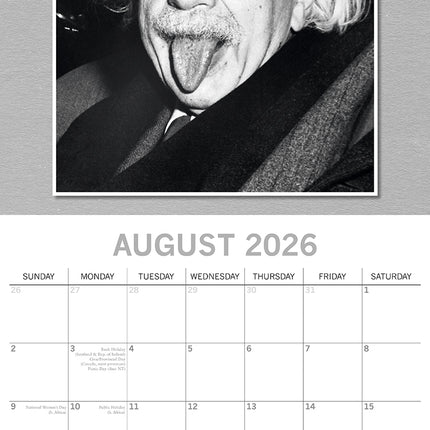 Classic Photography 2026 Square Wall Calendar 16 Months Arts Photos Planner Gift