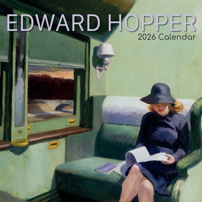 Edward Hopper - 2026 Square Wall Calendar 16 Month Arts Photography Planner Gift