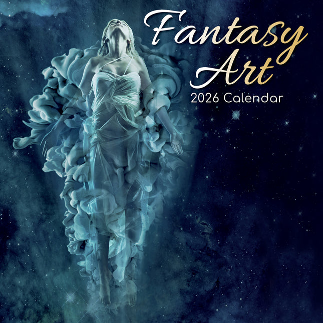 Fantasy Art - 2026 Square Wall Calendar 16 Months Arts Photography Planner Gift