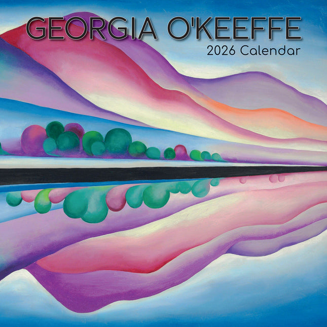 Georgia O'Keeffe - 2026 Square Wall Calendar 16 Months Arts Photos Planner Gift
