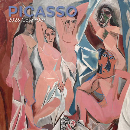 Picasso - 2026 Square Wall Calendar 16 Months Arts Photography Home Planner Gift