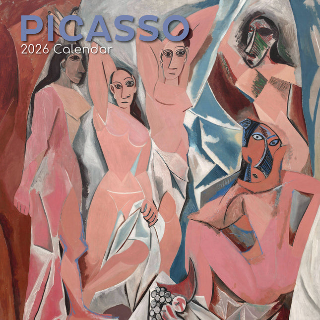 Picasso - 2026 Square Wall Calendar 16 Months Arts Photography Home Planner Gift