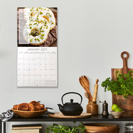 Baking 2027 Premium Square Wall Calendar lifestyle image