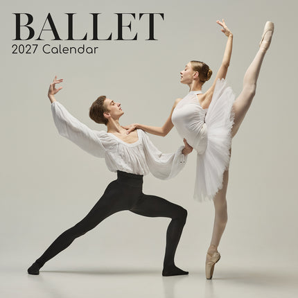 Ballet 2027 Premium Square Wall Calendar cover