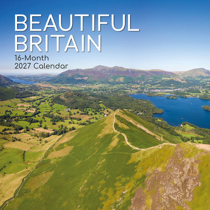 Beautiful Britain 2027 Premium Square Wall Calendar cover