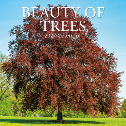 Beauty of Trees 2027 Premium Square Wall Calendar cover