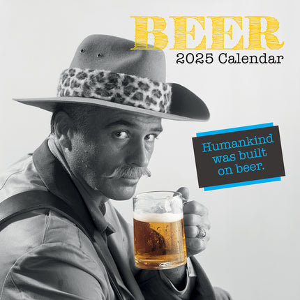 Beer 2025 Square Wall Calendar 16 Months Premium Planner Christmas New Year Gift