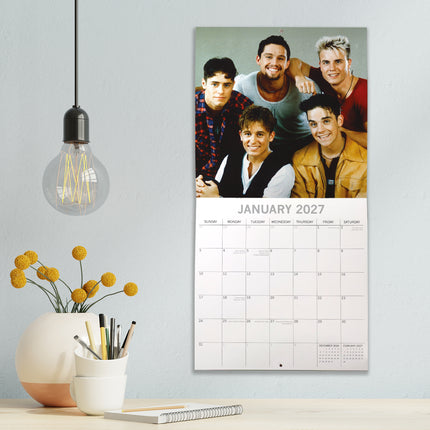 Best of the 90's 2027 Premium Square Wall Calendar lifestyle image