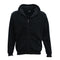 Adult Unisex Zip Plain Fleece Hoodie Hooded Jacket Mens Sweatshirt Jumper XS-6XL - Black