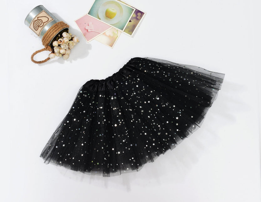 sequin-tulle-tutu-skirt-ballet-kids-princess-dressup-party-baby-girls-dance-wear