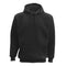 Adult Unisex Men's Basic Plain Hoodie Pullover Sweater Sweatshirt Jumper - Black