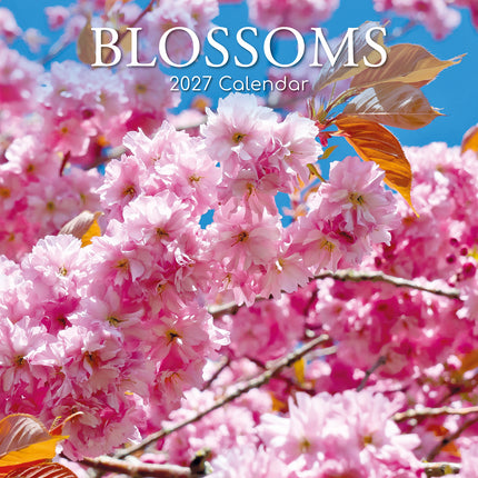 Blossoms 2027 Premium Square Wall Calendar cover