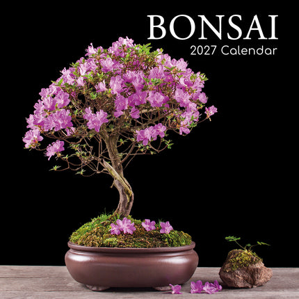 Bonsai 2027 Premium Square Wall Calendar cover
